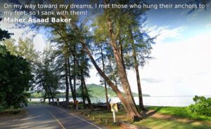 Maher Asaad Baker Instagram - On my way toward my #dreams, I met those who hung their anchors to my feet, so I sank with them!
😑