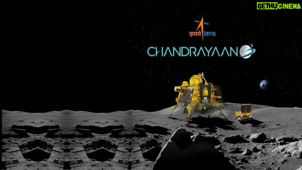 Mahesh Babu Instagram - A triumphant journey to the Moon's south pole! #Chandrayaan3's graceful landing is a testament to India's scientific excellence and a giant leap in space exploration! Sky is no longer the limit!! Congratulations team #ISRO!! 🇮🇳 #IndiaOnTheMoon