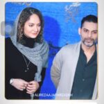Mahnaz Afshar Instagram - هرکاری او میکند آن دیگری هم میکند😁 #festival #fajrfilmfestival #paymanmoadi #mahnazafshar