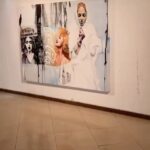 Mahnaz Afshar Instagram - 🦋💙 اثر @afshinpirhashemi #woman #art #painting #afshinpirhashemi