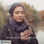 Mahnaz Afshar Instagram - هیچ دیواری نباید مانع روابط انسانی و اخلاقی ملت ها باهم بشه! no wall should divide the human relationships and the morality of a nation @dwnews