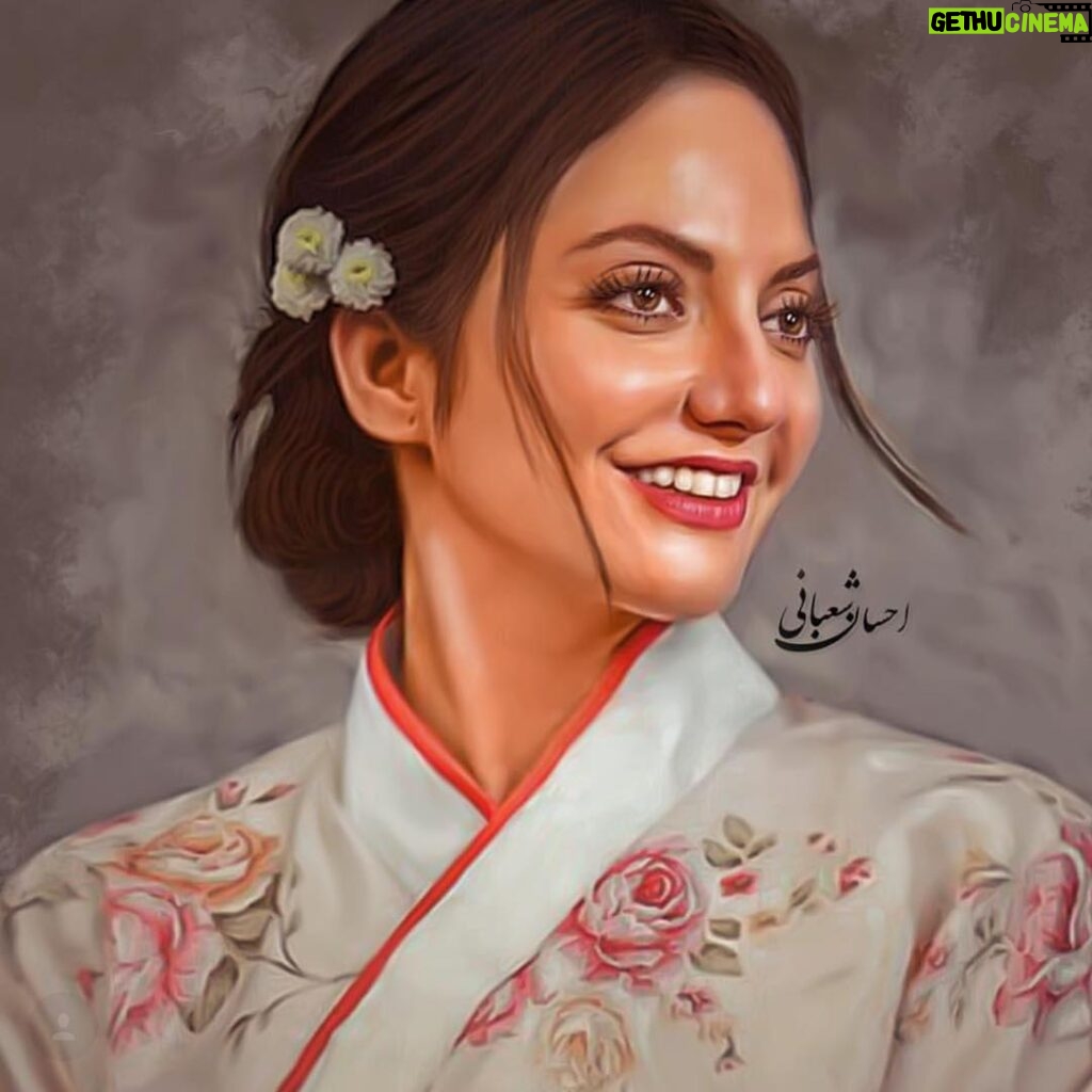 Mahnaz Afshar Instagram - ممنونم آقای شعبانی 🙏🏻🌻 #مهنازافشار #mahnazafshar #movies #painting#kimono