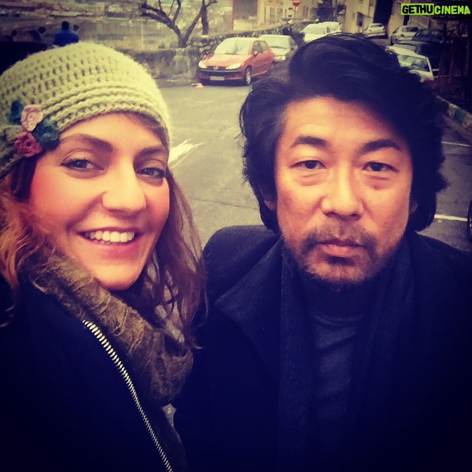 Mahnaz Afshar Instagram - I had a good experience with you Masatoshi, you are a very good actor and a so kind person! God bless you 🌻see you soon in Japan Have a good flight✈️ #مهنازافشار #فیلم_سینمایی_نوشین #mahnazafshar #mahnazafsharmovies 🎬#noushin_movie#masatoshinagase