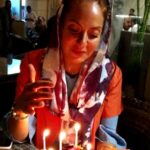 Mahnaz Afshar Instagram - امشب تولدم و پنج سالگی بودنمون 🔵❤️