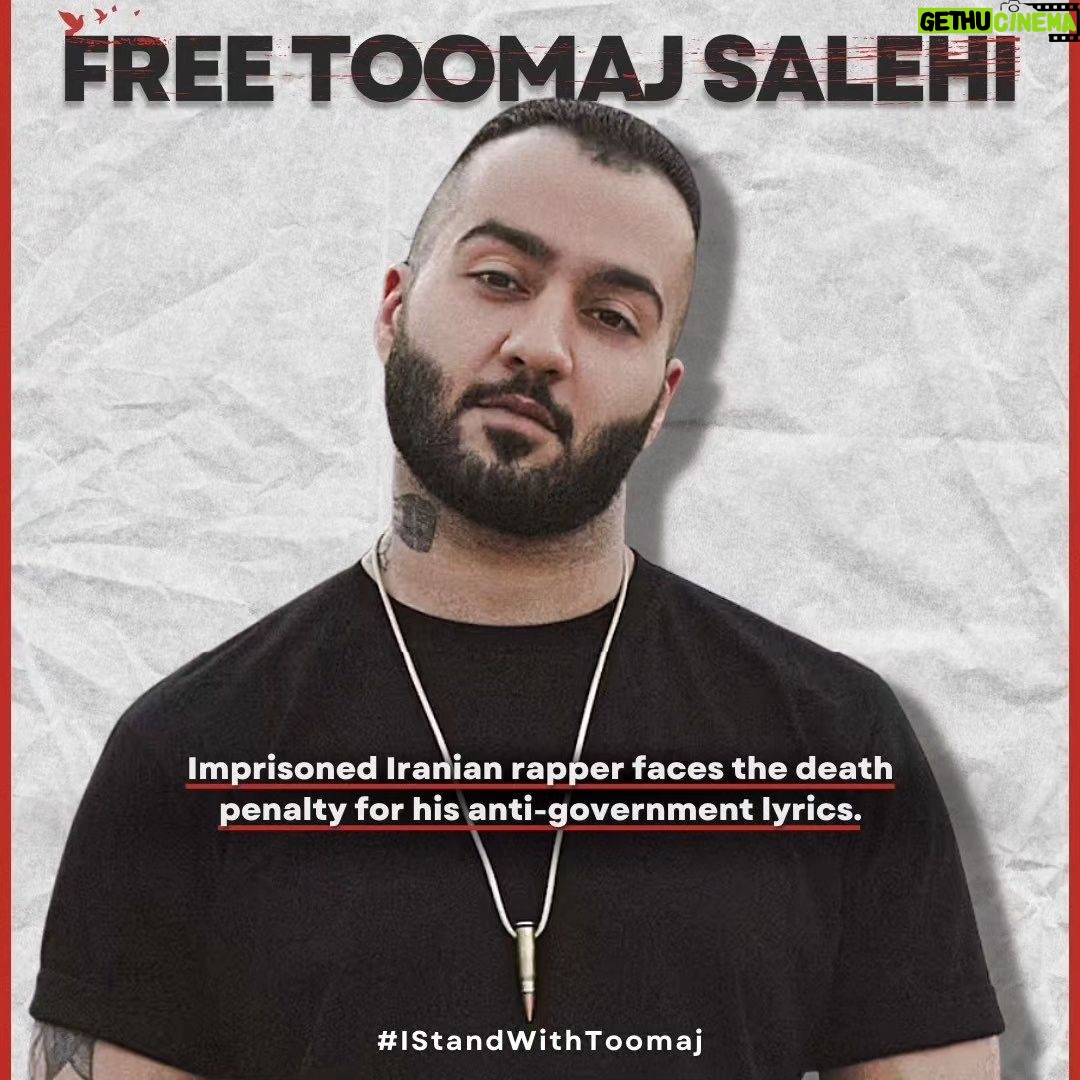 Mahnaz Afshar Instagram - اعتراض جرم نیست و جای هنرمند و مردم معترض در زندان نیست #توماج_صالحی Protesting is not a crime @middleeastmatters #freetoomaj @toomajofficial