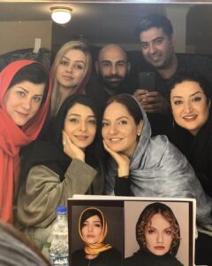 Mahnaz Afshar Instagram - همين الان سر صحنه عاشقانه با دوستان و عزيزان