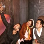 Mahnaz Afshar Instagram - روزتون بخير با رفيق هاي خوب Reunion# #zurich @nimany @bahramradan
