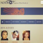 Mahnaz Afshar Instagram – Judges – Noor Iranian Film Festival 2014 
داوران فستيوال فيلم نور ٢٠١٤