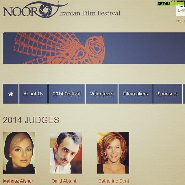 Mahnaz Afshar Instagram - Judges - Noor Iranian Film Festival 2014 داوران فستيوال فيلم نور ٢٠١٤