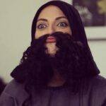 Mahnaz Afshar Instagram - يه كم شيطنت هنگام تست گريم