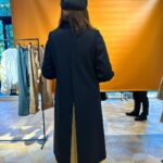 Mai Hakase Instagram - @lanvin_en_bleu_womens のSS展示会へ🥰💓今回もかわいいお洋服ありすぎて春が来るのがワクワクしました💓 あゆむと色違いのスプリングコートをオーダーしたよ🥰早く着たい〜💓 @lanvin_en_bleu_womens #pr #lanvinenbleu