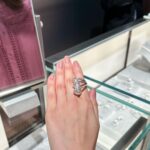Mai Hakase Instagram - TASAKI @tasaki_intl のイベントへ❤️ここだけしか見られないようなお品も見れて、デザイン性の高いジュエリーにうっとり💎😮‍💨❤️あゆむとお揃いでつけたいねと約束💓楽しみだ🥰 #tasaki リッツカールトン東京