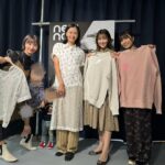 Mai Hakase Instagram - 榮倉奈々さんが立ち上げたブランド　@newnow_jp の受注会へ♡ 生地もとても肌触りが良くデザインも繊細で、可愛い服たくさんでした🥺💕桃ちゃんとせあらとお揃いでピンクの裏起毛トレーナーをオーダーしたよ💗お揃いのキャップもゲット👍皆で着るの楽しみ😊 11月2日からネットでお洋服受注できるようです❣️ @nana_eikura #newnow