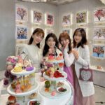 Mai Hakase Instagram - 『LOUANGE TOKYO』の Mother’s Day collection〜2023〜行かせていただきました🧸💓スイーツも店内も可愛すぎる✨そしてレーズンの入ったチーズケーキがびっくりするくらい美味しかったです🥺❤️ 母の日のプレゼントに　@louange_tokyo のスイーツ絶対喜ばれますね🧸💓 #ルワンジュ東京 #母の日スイーツ　#loungetokyo @louangetokyo_lemusee @louange_tokyo Louange TOKYO LE MUSEE