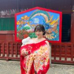 Mai Hakase Instagram - 娘のお宮参り❤️ 里帰りしていた時に静岡の浅間神社にて⛩️ 健康に元気に育ってね👶✨ #お宮参り #女の子ママ #令和5年ベビー 静岡浅間神社