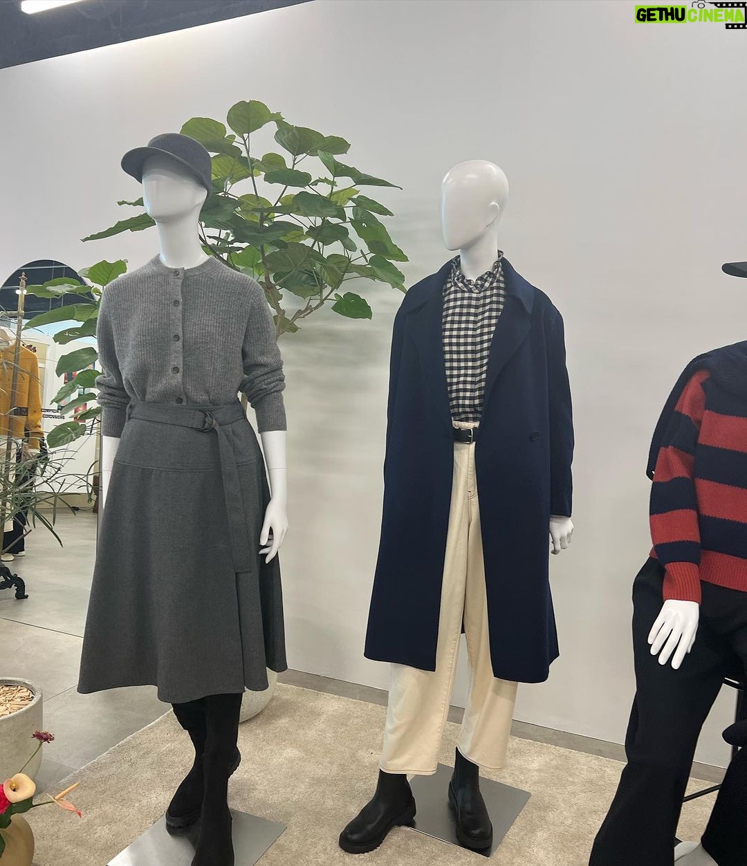 Mai Hakase Instagram - 先日「UNIQLO and JW ANDERSON」と「UNIQLO and COMPTOIR DES COTONNIERS」23FWシーズンの合同展示会に行ってきました☺️ちょうど今発売していて、あたたかなセットアップやセーター、ワンピースをゲットしたよ🩷あゆむとおそろで何を着ようかと真剣に悩んだ🤭 UNIQLOのいつもとはまた違うオシャレなデザインにUNIQLOならではの着心地の良さもあってこの冬かなりつかえそうです☺️✌️ #UNIQLO #UNIQLOコーデ #jwundersonxuniqlo #comptoirdescotonniers