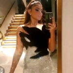 Mai Omar Instagram - Yesterday's look @dearguestco Dress by the dear friend @antoinekarehcouture Makeup @mostafa__zidan21 Hair @ellesaloneg