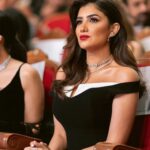 Mai Omar Instagram - Best Cinema Actress 2023 🖤 Big Thank you to my amazing team Stylist @islam.mitwally Designer @fa_by_fatimaalhashimi Makeup @dinaragheb Hair @rizkhairstudio Jewellery @glamour.jewellery Photography 📸 @byezzeldin