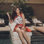 Mai Omar Instagram - When you’re feeling extra-Fendi ☀️ Styled by @cedrichaddad Full look @fendi Makeup @rashaartist Hair @hajarhairstyle Shot by @adsshot Dubai, UAE