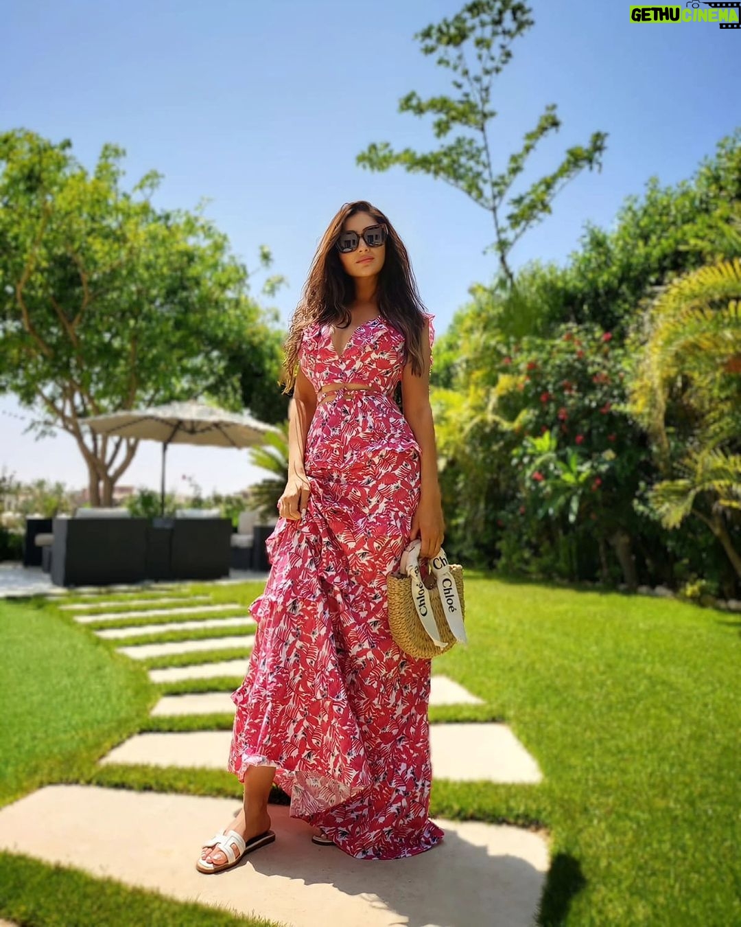 Mai Omar Instagram - Find me under the palms 🌴 SummerTime