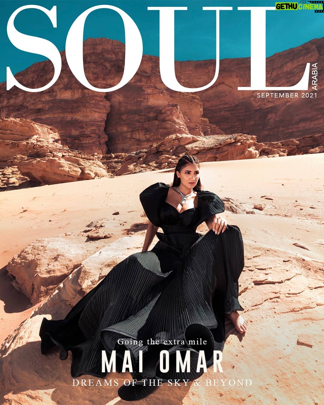 Mai Omar Instagram - New Cover on stands now ! Grab your copy for my exclusive interview and photoshoot 😉 #Repost @soularabiaofficial Dreams are very powerful If pursued faithfully, leading to an extraordinary journey of self-discovery and unprecedented success. Actress Mai Omar has proven exceptional abilities since her first small roles, which pushed her into the spotlight in a short time, despite the challenges of the industry at the time, her dream of becoming an agent of change remained the same, as she was born with a deep passion for acting. Mai Omar faced many difficulties, but she managed to become in the ranks of the stars, by developing a shield focused on her goal, plans, hard work, and true love. Click the link in bio to read the full interview with the September cover star of Soul Arabia. تصبح الأحلام قوية للغاية، إذا تم السعي إليها بإخلاص، ويمكن أن تقود رحلة استثنائية لاكتشاف الذات إلى نجاحاً غير مسبوق. أثبتت الفنانة مي عمر منذ أدوارها الصغيرة الأولى أنها تتمتع بقدرات استثنائية، دفعتها إلى دائرة الضوء في وقت قصير، ورغم تحديات الصناعة في ذلك الوقت، إلا أن حلمها بأن تصبح عاملاً للتغيير ظل كما هو، لأنها ولدت بشغف عميق للتمثيل. تعرضت مي عمر للكثير من الصعوبات، ولكنها أصبحت في مصاف النجوم بعد أن طورت درعاً للحماية منها بالتركيز على خططها بالعمل الجاد والحب الحقيقي. اضغط على الرابط في البايو لقراءة المقابلة الكاملة مع نجمة غلاف سول العربية لشهر سبتمبر. SOUL ARABIA no. 45 SEPTEMBER 2021 Editor-in-Chief: @sultanabutair Words: @nayerayasser Producer: Dana Moallem Photographer: @mseifphotography Videographer: @nadermoussally Stylist: @jonymatta Jewelry: @nabeelsakkijhajewellery Makeup by: @makeupby.sana Hair by: @wardwhareer Dress: @sandynourofficial Location: @baitalijo Production: @threesixtymena Special Thanks to: @skywell_jordan & @intercontinentaljordan #SoulArabia #MaiOmar #SoulArabiaXMaiOmar #سول_العربية #مي_عمر