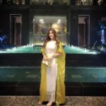 Mai Omar Instagram - I'm gonna miss Ramadan nights 🎆 @theritzcarltondifc @thealln1agency Kaftan @sophia_benyahia_kaftan Stylist @khemissi_imen Ritz Carlton, DIFC, Dubai