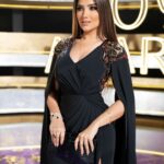 Mai Omar Instagram - It's #joyawards Night 🌃 What a beautiful Night, Thank you Saudi Arabia for the great hospitality 💜 Dressed by @zuhairmuradofficial Stylist @cedrichaddad Makeup @dinaragheb Hair @johnypiranian Jewellery @marli Photographer @1da7m Riyadh, Saudi Arabia