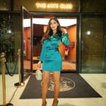 Mai Omar Instagram - Winners are willing to go longer, work harder and give more than anyone else 🖤 Happy New year beautiful people ❤️ Wearing @elisabettafranchi total look @krisma_me paired with my my favourite @bulgari bag The Arts Club Dubai