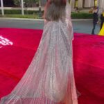 Mai Omar Instagram - Feeling Royal tonight @redseafilm wearing @zuhairmuradofficial gown Styled by @cedrichaddad Makeup @manargamilmakeupartist Hair @hair_style_aniesa Jewellery @bulgari