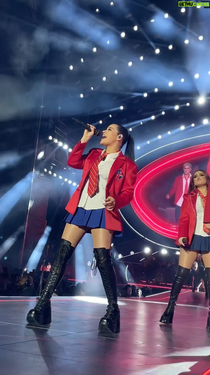 Maite Perroni Instagram - ❤️🤍💙🖤 Estadio Azteca