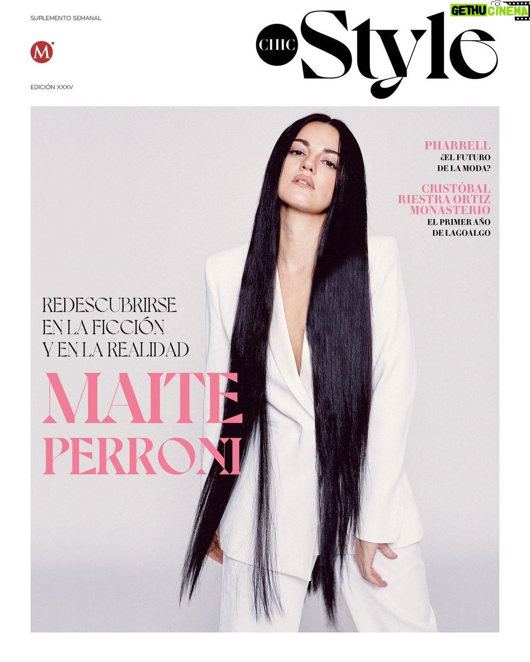 Maite Perroni Instagram - Aquí contándoles sobre TRIADA y este proceso. @chicstylemx @netflixlat @palomocaro Mexico City, Mexico