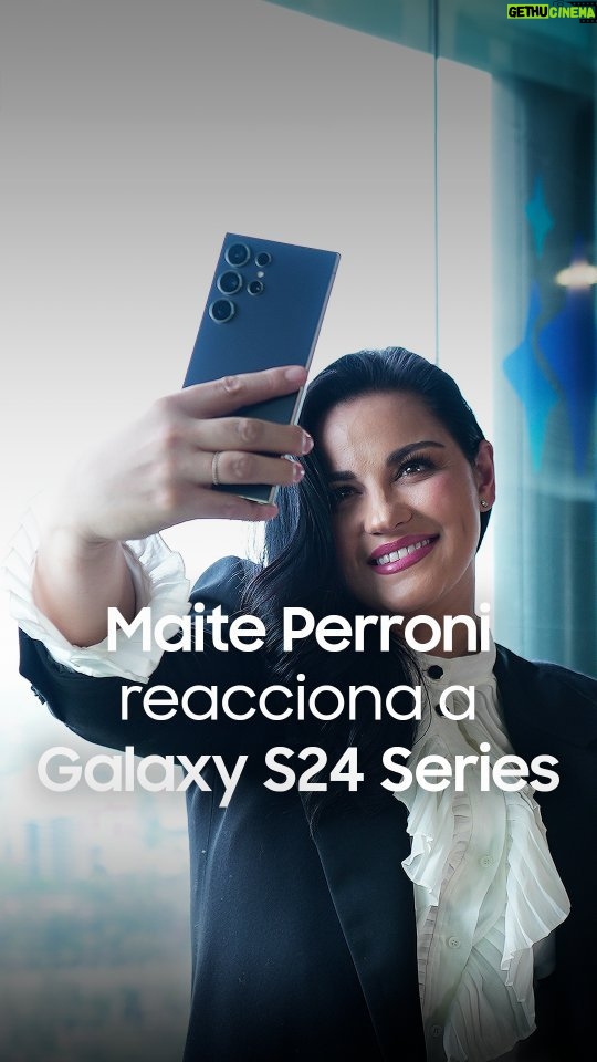 Maite Perroni Instagram - 😍 ¿Cuál es tu palabra favorita para describir #GalaxyS24? La mía: ÉPICO #TeamGalaxy