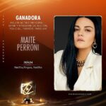 Maite Perroni Instagram - Me siento profundamente agradecida con la vida por darme el gran regalo de poder hacer lo que más me apasiona! Gracias @produpremios por este reconocimiento a mi esfuerzo y mi trabajo 🙏🏻 gracias por considerarme y darme esta oportunidad. Gracias a cada uno de uds. por su apoyo y por acompañarme en este camino que elegí, gracias por motivarme e inspirarme siempre a seguir adelante. Gracias @stopello por darme esta oportunidad, por pensar en mi para darle vida a esta historia y poder crearla juntos. Gracias @epigmenioibarra por abrirme las puertas y darme el espacio y la oportunidad de hacer proyectos juntos que me fascinan. Gracias @leticialopezmargalli por tu pluma, por tu sensibilidad, por tu creatividad, por tus historias que me han llevado a romper límites y a gozar cada día más el estar en un set teniendo algo que decir. Gracias @albagil por tu entrega, por tu guía, por cuidarme, por tu pasión, por que nos agarramos fuerte y lo hicimos juntas, eres un gran descubrimiento. Gracias @leonardodantoni por tu imaginación, por tu acción, por hacer equipo, por las mejores fotos, por tu guía, we did it. Gracias @ursulapruneda por ser mi ángel de la guarda, mi maestra, mi contención, mi abrazo fuerte, mi lugar seguro, mis ojos, mi mayor regalo, gracias por tomarme de la mano y no soltarme hasta el día de hoy. Gracias @soymarilynuribe @crystelgonca @ednaalcocer @miranda_rinaldi.actriz por su talento, sin uds jamás hubiera sido posible son grandes 🙏🏻 . Gracias @palomocaro por que tú mejor que nadie sabe todo lo q hemos trabajado y construido juntas, gracias por apostar conmigo y creer en mis locuras. Gracias a mi sueño hecho realidad @atovarp por darme el apoyo más amoroso, sensible, entusiasta, sólido, gracias mi amor por tu apoyo incondicional y por impulsarme siempre a seguir logrando mis sueños, gracias por taaaaaaanto Tovar te amo.