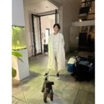 Maki Tamaru Instagram - 最近のお洋服 赤コートは @kolorofficial 3枚目のアウターは @sacaiofficial パンプスは @pellico_japan 4枚目は セットアップホワイト コートは @ade_tamarumaki スニーカー　@pierrehardy 5枚目写真は　@poloralphlauren LAUREN PURPLE LABEL 6枚目写真は　ワンピース @sacaiofficial 7枚目写真のコートは @anteprima_japan #私服 #衣装 #最近のお洋服 #今日も天気よし！ #冬コーデ