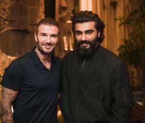 Malaika Arora Instagram - This one’s for you @iamarhaankhan …. Our all time favourite @davidbeckham ❤️….. thank you @sonamkapoor @anandahuja for such a warm n beautiful evening 🤗❤️