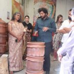 Manasa Varanasi Instagram - A wholesome afternoon spent talking, loving and making soil 🌱 @alliancefrancaise_hyderabad You are a lovely team. Guardians of the community. The work you do is important. The way you care and nurture for the community is inspiring. Only onwards and upwards from here!🧑‍🤝‍🧑 Big shoutout to @surgeimpact @peepal_wastemanagers @makesoil Team work makes the dream work 💚 @label.rama for the beautiful, earthy kalamkari 📷 @marzoh.vision #makesoil #resilientcommunity