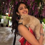 Manasa Varanasi Instagram - Obsessed with my valentine. Such love. Very heart. Many feels. Minee. At @naomi.patisserie wearing @label.rama ❤️