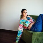 Manasa Varanasi Instagram - Rainy day // indoor day 🌧️🤍 📷 @bharat_rawail 👚 @stylistshikhar #monsoon