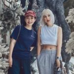Manaswee Krittanookul Instagram - มัวแต่ around the world @yingriwin กลับมาเจอพี่บ้างนะ😆😆 #sister #lunch B-Story Garden Cafe & Restaurants