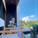 Manaswee Krittanookul Instagram - Blue sky 🌤️ วันนี้สีท้องฟ้าสวยมาก