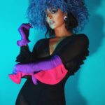 Mandeep Dhillon Instagram - 💜💕 Photographer: Sequoia Emmanuelle @sequoiaemmanuelle Fashion Stylist: Andrew Philip Nguyen @lil_saigon Hair: René Maldonado Cortez @hairbyrenecortez Makeup: Tatiyana Elias @tatiyanaelias