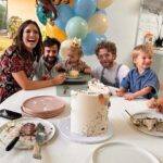 Mandy Moore Instagram - Turns out 1 is NOT the loneliest number when you have family like this to help you celebrate your birthday! And surprise, surprise- Ozzie LOVED @danielle_keene’s delicious (and adorable) chocolate and vanilla cake. Happy Bday, Ozzie!!