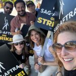 Mandy Moore Instagram – Day 1. Proud to stand with my fellow @sagaftra and @wgawest members demanding a fair contract. #sagaftrastrike #wgastrong #unionstrong