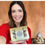 Mandy Moore Instagram - I love making the holidays golden for my loved ones. Give a Golden Greeting to someone special this year and you can win a personalized video from me and a box of Ferrero Rocher to enjoy. 💛Visit the link in my bio to get started! #Ad #FerreroRocherGiveaway #GiveAGoldenGreeting #holiday #holidayseason #lovedones #celebration #family #holidaygreetings #holidaygifts