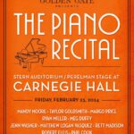 Mandy Moore Instagram - Hi loves! I’ll be playing The Piano Recital at Carnegie Hall with these very talented artists in February! It's going to be a beautiful show. Hope to see you there 💓 Tickets available at the link in bio and stories.