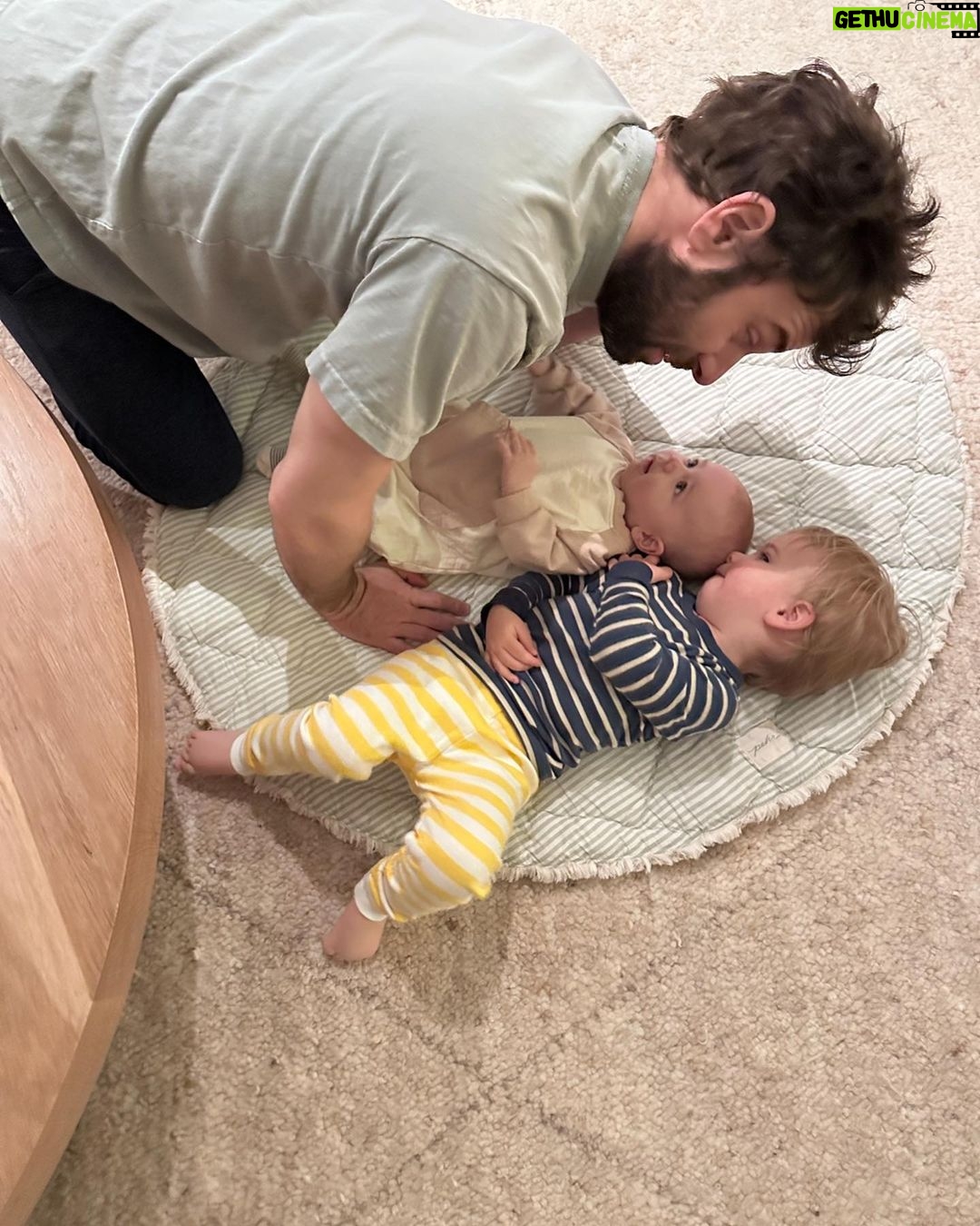 Mandy Moore Instagram - You were writing songs about coaching Little League well before we got married so I had *some* inkling that being a Dad was something you would excel at but I truly had no idea just how exceptional and natural you’d be until we were in it. I marvel at all you bring to the table- your patience, your gentle nature, your willingness to change a diaper or get up with a crying baby without me ever asking or to run around and get in the dirt with a very active toddler at any moment….your ability to get Gus to eat something he’d flat out refused with me or elicit Ozzie’s immediate laughter, your music curation for our boys- which is TOP NOTCH… I could go on and on…. I can’t believe we get to do this parenthood journey together. The 3 of us are the luckiest to have you, T. Love you to the moon and Happy Father’s Day!!!