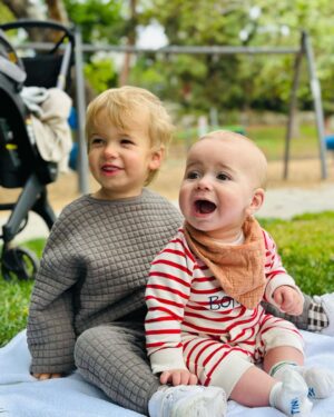 Mandy Moore Instagram - These dudes rule my heart. Each night, Taylor and I fall into bed after we’ve put them down; after we’ve straightened up from the chaos of dinner/bath and set up for the next morning and we chat about the day…. And just how utterly nonstop and gratifying it is. You never know what the day will bring and you roll with it to the best of your ability, right? All of that to say, I wouldn’t have it any other way. I mean, I do look forward to feeling moderately well rested sometime in the next decade? But 🤷‍♀️.