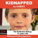 Mandy Moore Instagram - On October 7th, 11 year old Tal was stolen from his family when Hamas terrorists invaded Israel. Tal is one of 229 hostages being held captive in Gaza in unknown conditions for over three weeks. He should be home with his family. Release Tal now! #ReleaseTheHostagesNow To see photos of all of the hostages and to share a poster yourself, please visit @kidnappedfromisrael