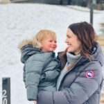 Mandy Moore Instagram - What a fun impromptu weekend at @inness_ny where Gus got to experience both snow AND bacon for the first time. Poor Ozzie is still stuck on the 🥛 diet. 🥓 ❄️