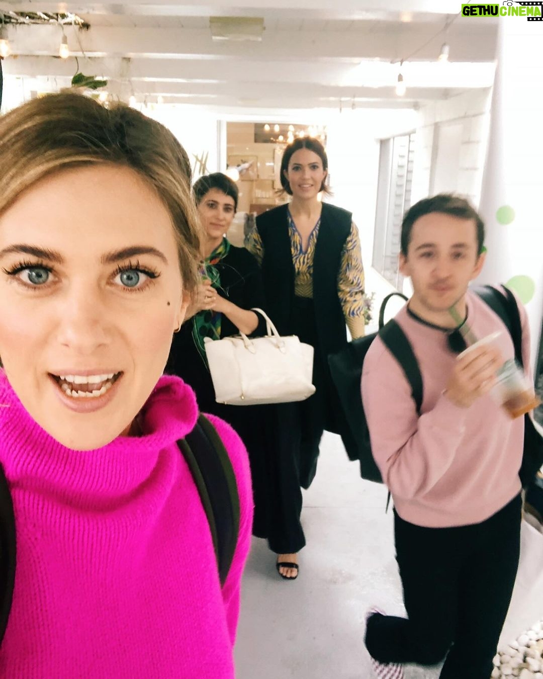 Mandy Moore Instagram - Happiest bday, Ash! Cheers to the big 40 (I’m right behind you) and can’t wait to see how bright this trip around the sun is for you. Love you and here’s to many more adventures together, @streicherhair!!!